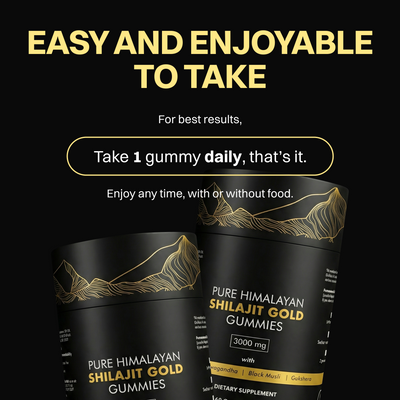 Bime 2-in-1 Shilajit Gummies