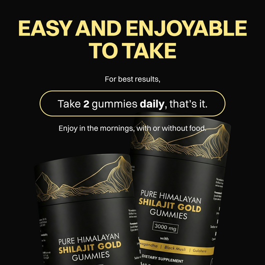 Bime 2-in-1 Shilajit Gummies