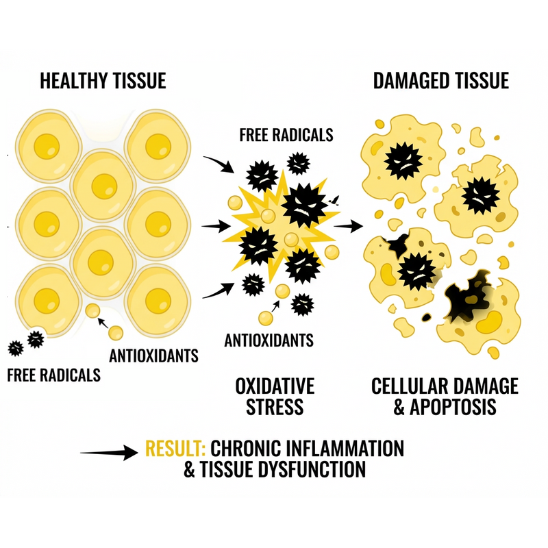 Oxidative Stress Causes Cellular Damage
