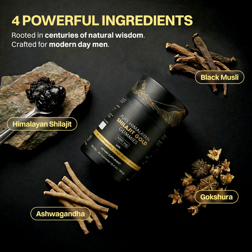 Bime 2-in-1 Shilajit Gummies