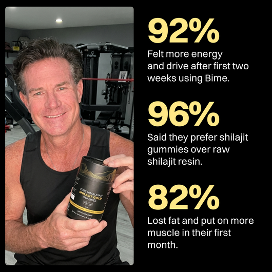 Bime 2-in-1 Shilajit Gummies